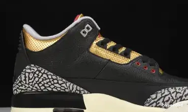 Hyperoad Gold” 3 Air “Black Jordan 0508